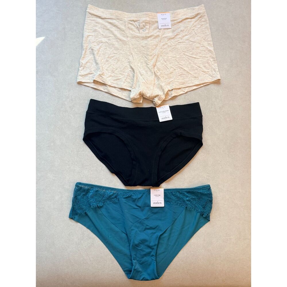 Auden Women's Underwear Bundle - Size Medium